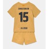 Baby Fußballbekleidung Barcelona Andreas Christensen #15 Auswärtstrikot 2022-23 Kurzarm (+ kurze hosen)